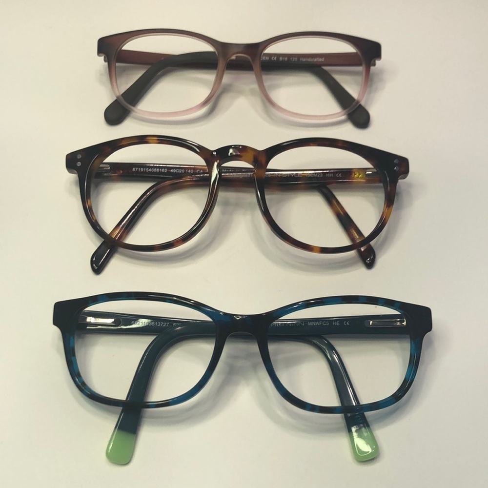 In style , Mike Ninn, D962 ophthalmic frames.